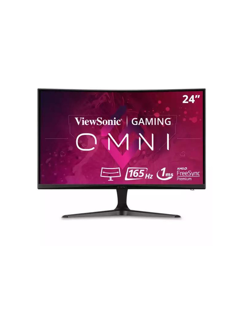  Monitor 24 ViewSonic Omni VX2418C 1920x1080/Full HD/165Hz/1ms/HDMI/DP/Curved---  - 1