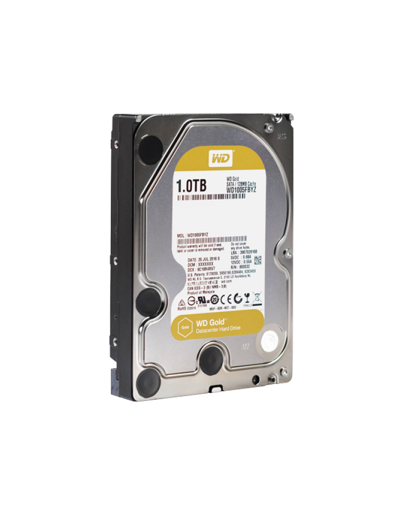 HDD WD 1TB WD1005FBYZ SATA3 128MB Gold - 1 HDD WD 1TB WD1005FBYZ SATA3 128MB Gold - 1