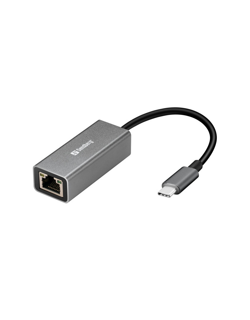 Adapter Sandberg USB C-LAN 10/100/1000Mbps 136-04  - 1