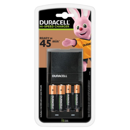 Punjač akumulatora + 2 AA 1300mAh i 2 AAA 750mAh DURACELL - 1