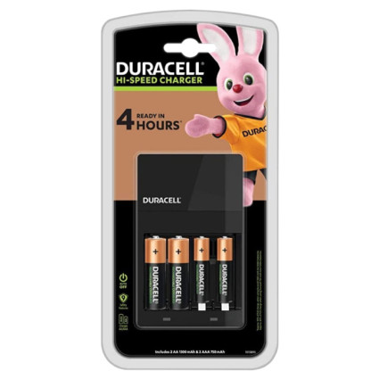 Punjač akumulatora + 2 AA 1300mAh i 2 AAA 750mAh DURACELL - 1