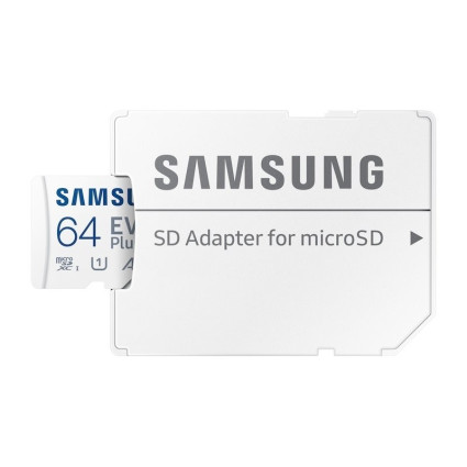 Memorijska kartica EVO PLUS MicroSD Card 64GB class 10 + Adapter MB-MC64SA SAMSUNG - 1