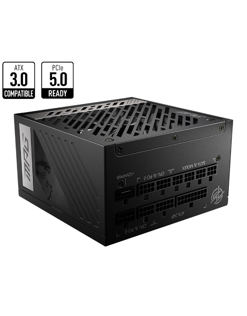 MPG A1000G PCIE5 1000W napajanje MSI - 5