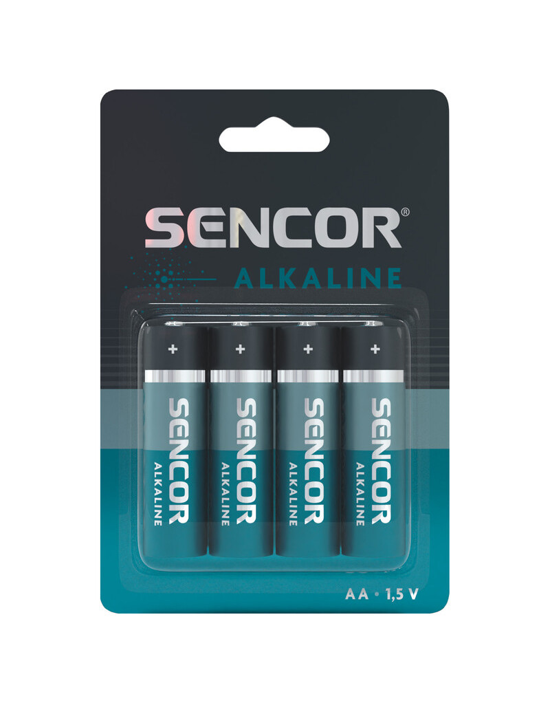 Baterija Sencor LR06 AA 4BP Alkalna 4/1 - 1 Baterija Sencor LR06 AA 4BP Alkalna 4/1 - 1