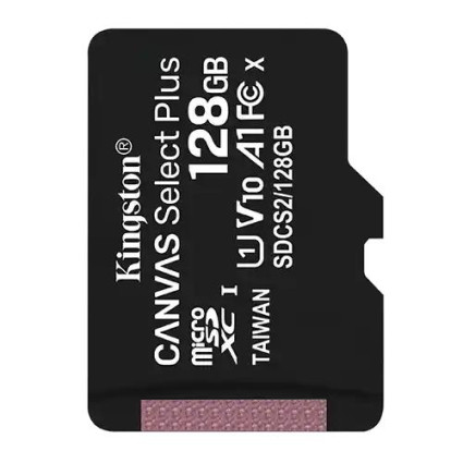 Micro SD Card 128GB Kingston bez adaptera Class 10 SDCS2/128GBSP  - 1