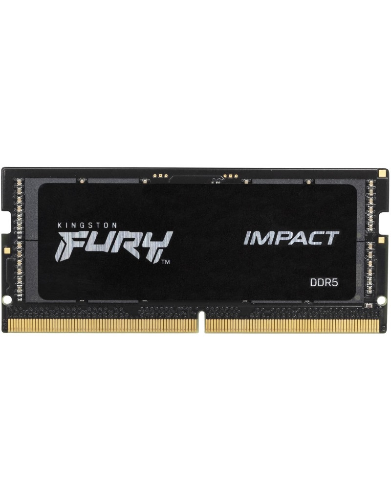 SODIMM DDR5 16GB 5600MT/s KF556S40IB-16 FURY Impact KINGSTON - 2 SODIMM DDR5 16GB 5600MT/s KF556S40IB-16 FURY Impact KINGSTON - 2