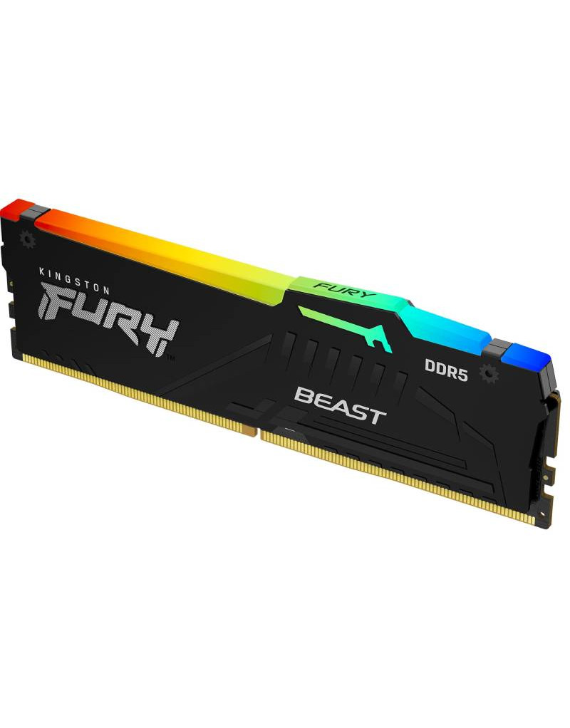 DIMM DDR5 8GB 5600MT/s KF556C36BBEA-8 Fury Beast RGB EXPO KINGSTON - 1