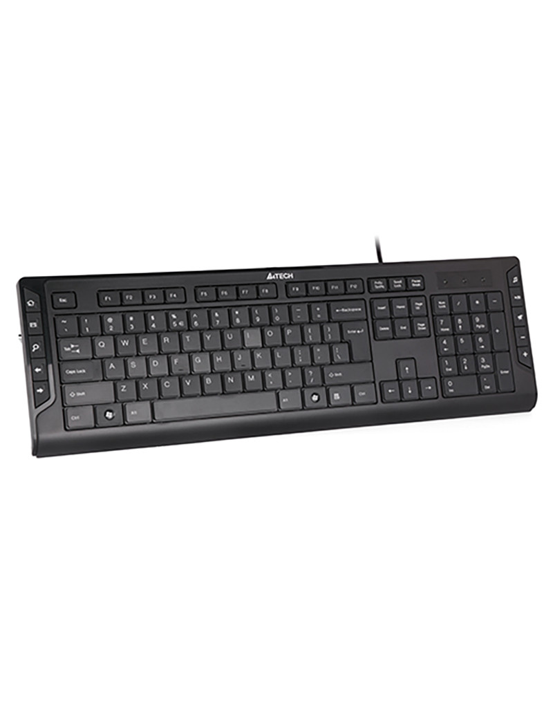 KD-600 X-SLIM USB US crna tastatura A4 TECH - 1