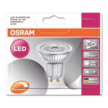 LED superstar bulb spot GU10 50 850CD Osram  - 1