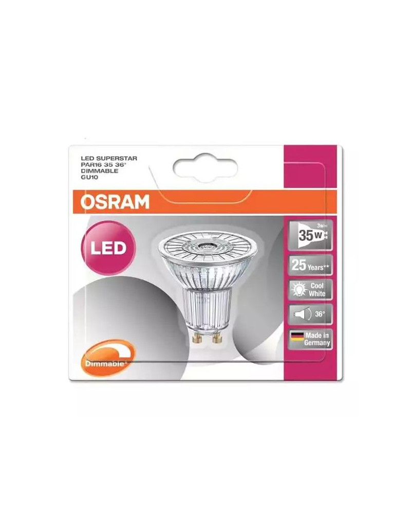 LED superstar bulb spot GU10 50 850CD Osram - 1 LED superstar bulb spot GU10 50 850CD Osram - 1