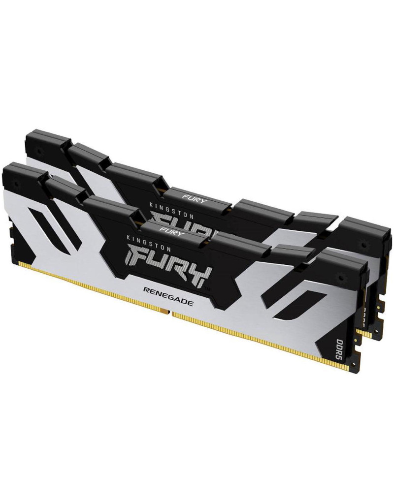 DIMM DDR5 48GB (2x24GB kit) 7200MT/s KF572C38RSK2-48 FURY Renegade Silver XMP KINGSTON - 1