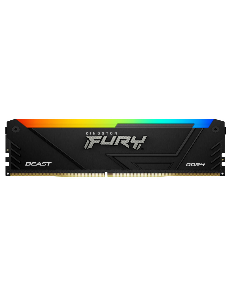 DIMM DDR4 16GB 3200MT/s KF432C16BB2A/16 Fury Beast RGB KINGSTON - 1