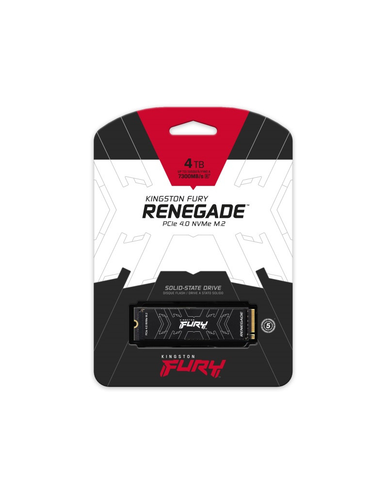 4TB M.2 NVMe SFYRD/4000G FURY Renegade SSD KINGSTON - 7