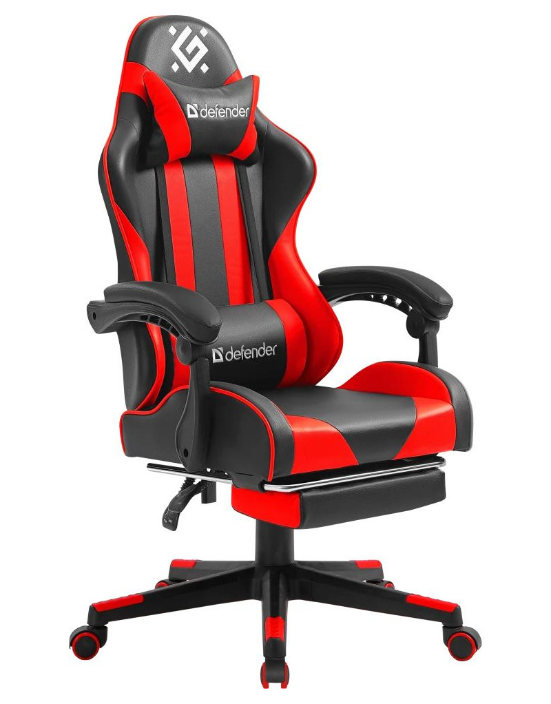 Gaming stolica Defender Rock crno/crvena  - 1