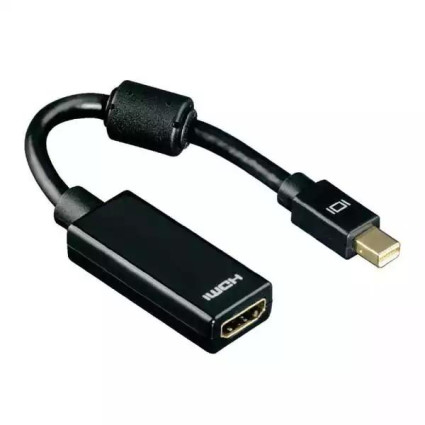 Adapter konverter Mini DisplayPort na HDMI M/F Hama 54560  - 1