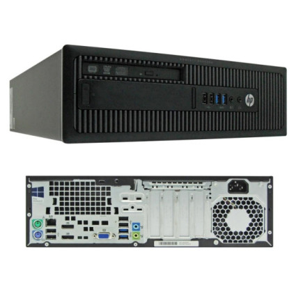 PC HP 600 G2 SFF i3-6100/8GB/240GB/Win7Pro UPG Win10Pro ref.  - 1