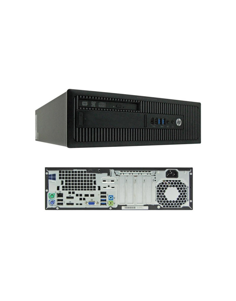 PC HP 600 G2 SFF i3-6100/8GB/240GB/Win7Pro UPG Win10Pro ref. - 1 PC HP 600 G2 SFF i3-6100/8GB/240GB/Win7Pro UPG Win10Pro ref. - 1