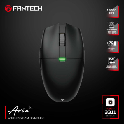 Miš Wireless Fantech XD7E Aria E crni  - 1