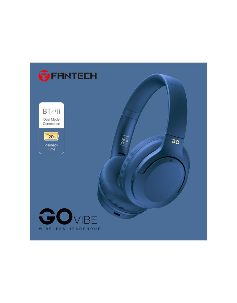 Bluetooth slušalice Fantech GO Vibe WH05 plava  - 1
