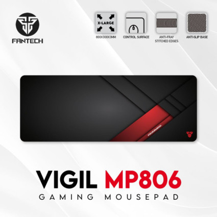 Podloga za miša Fantech MP806 Vigil 800x300mm crna  - 1
