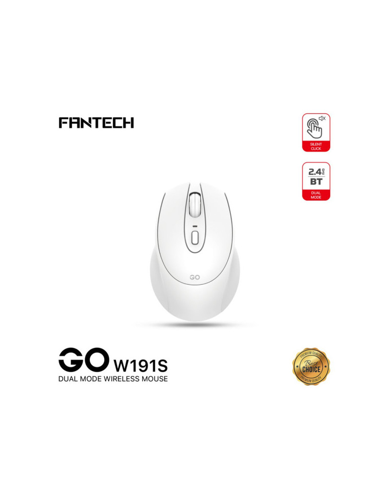 Miš Wireless Fantech W192 beli - 1 Miš Wireless Fantech W192 beli - 1