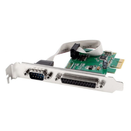 Kontroler Gembrid PCIe PEX-COMLPT-01 COM serial port+LPT port  - 1