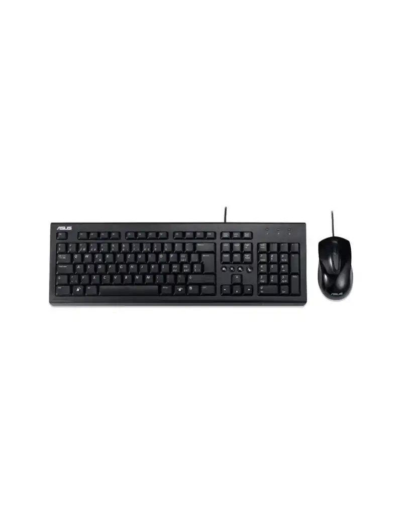 Tastatura+Miš Asus U2000 YU Crna  - 1