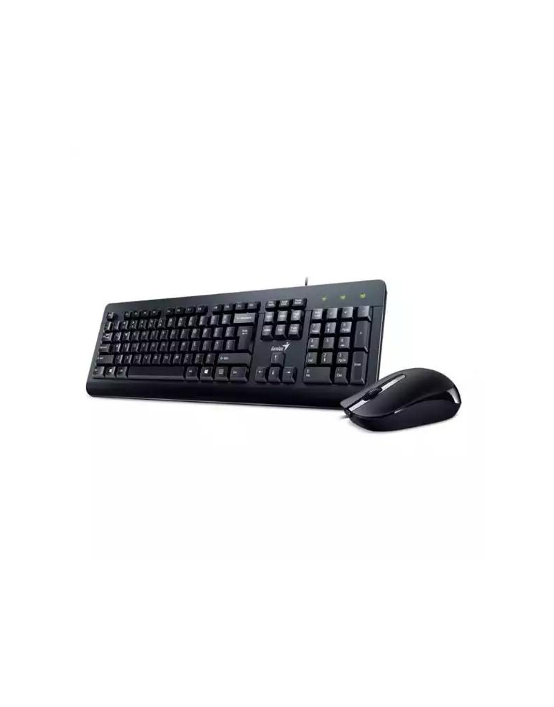 Tastatura + Miš Genius KM-160 USB US, crna - 1 Tastatura + Miš Genius KM-160 USB US, crna - 1