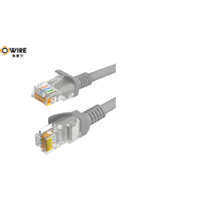 LAN UTP kabl OWIRE Cat5e /sivi/5m  - 1