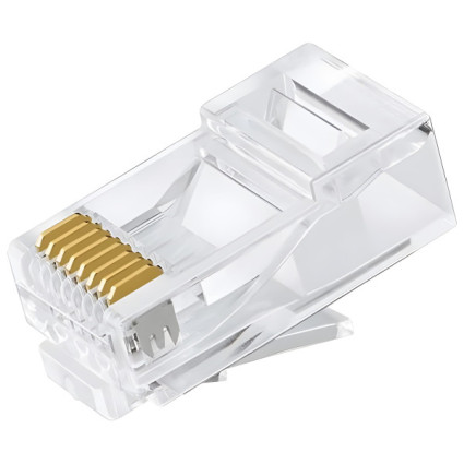 Konektor RJ45 OWIRE 8P8C Cat6 100kom  - 1