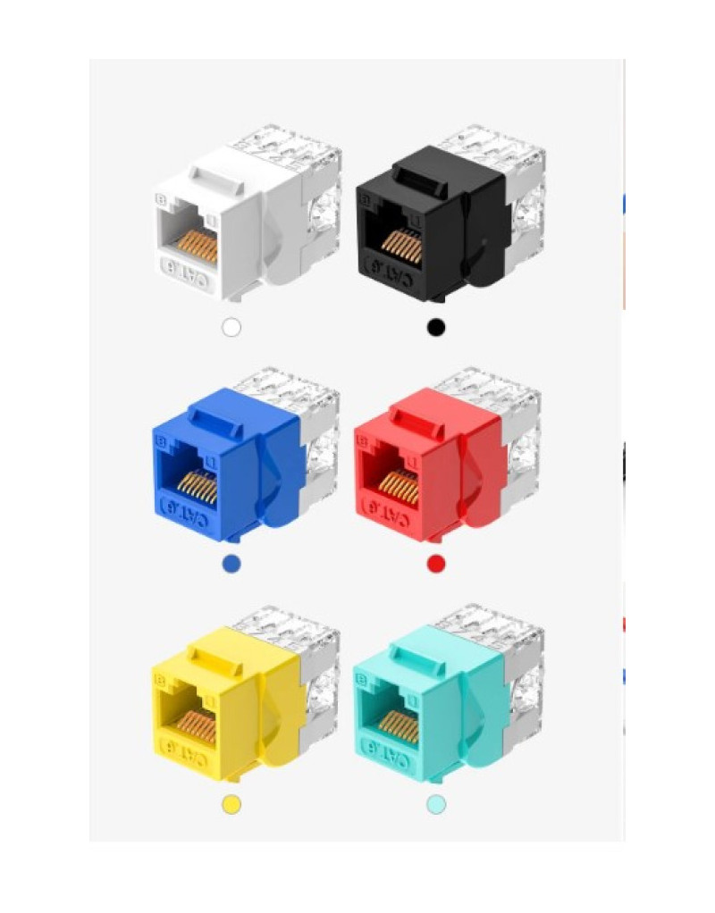 Modul RJ45 OWIRE Cat5e neoklopljeni/spaja se bez alata  - 1