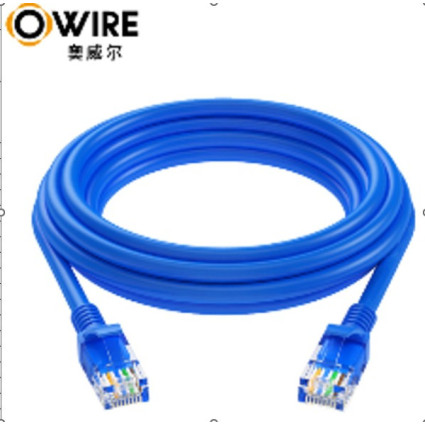 LAN UTP kabl OWIRE Cat6 /plavi/1m  - 1