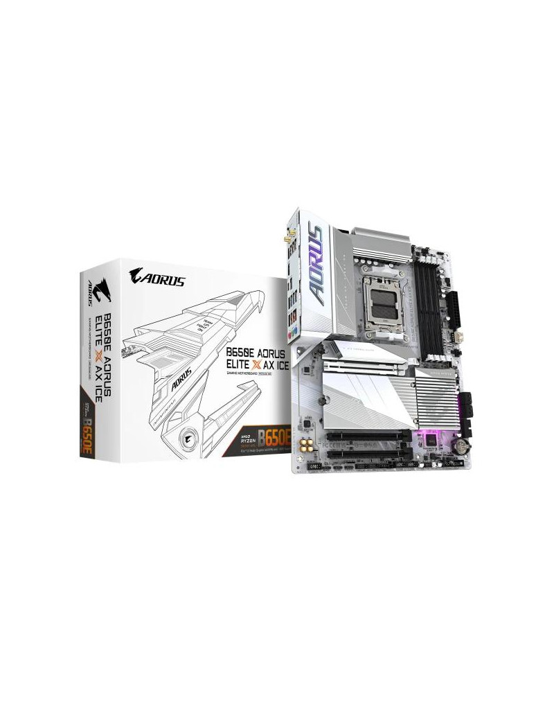 Matična ploča AM5 Gigabyte B650E A ELITE X ICE  - 1