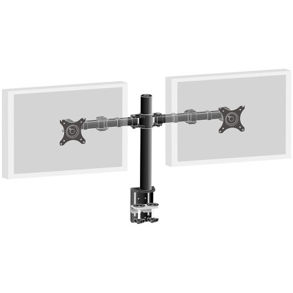 Simple and functional dual desktop arm  - 1