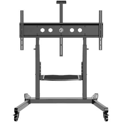  ONKRON Mobile TV Stand Rolling TV Cart for 50 to 100-Inch Screens up to 120 kg,...  - 1