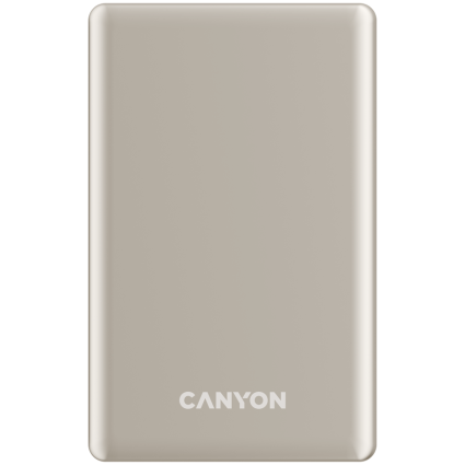 CANYON power bank OnPower 505 slim Magsafe 5000 mAh PD20W Beige  - 1
