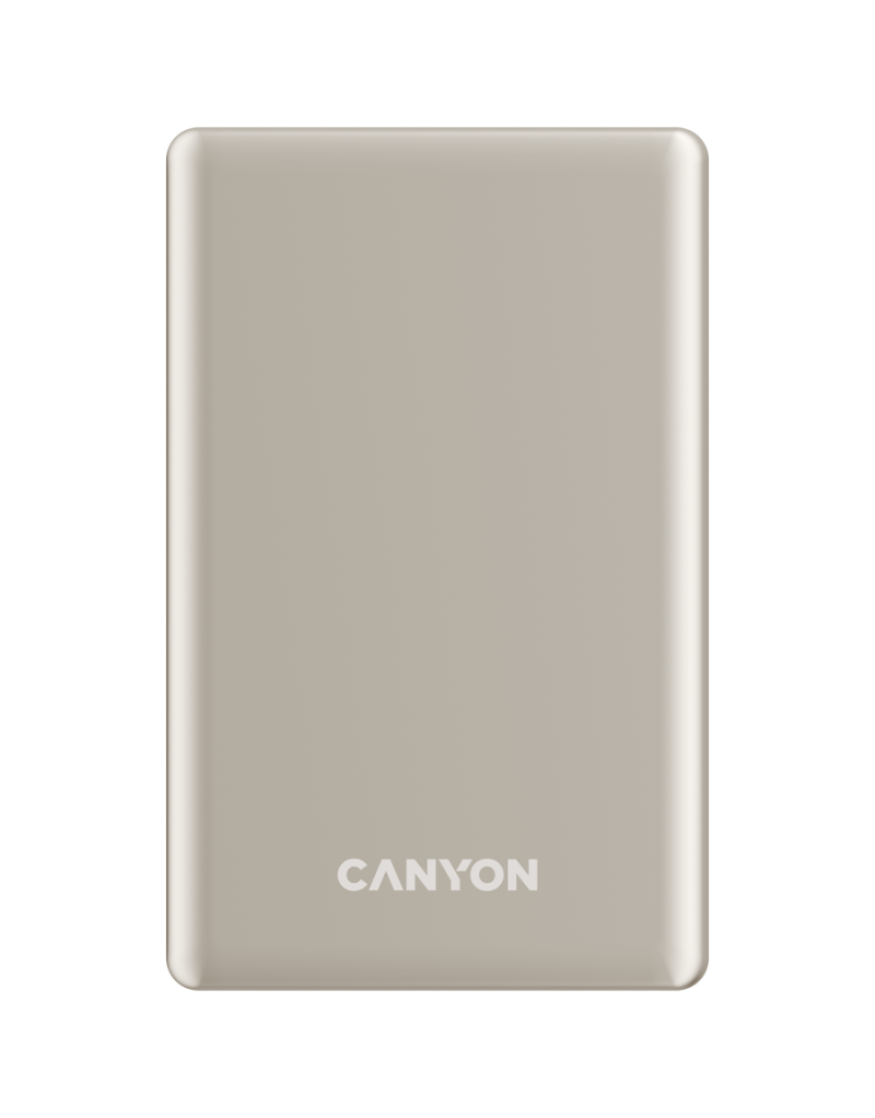 CANYON power bank OnPower 505 slim Magsafe 5000 mAh PD20W Beige  - 1