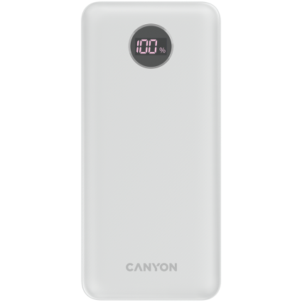  CANYON  PB-2002 Power bank 20000mAh Li-poly battery, Input Type-C 5V3A,9V2A,18W ...  - 1