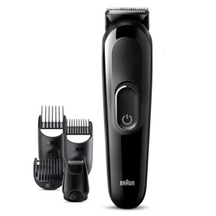 Trimer Braun MGK 3410 BLK/ za bradu i kosu/punjivi/6u1  - 1