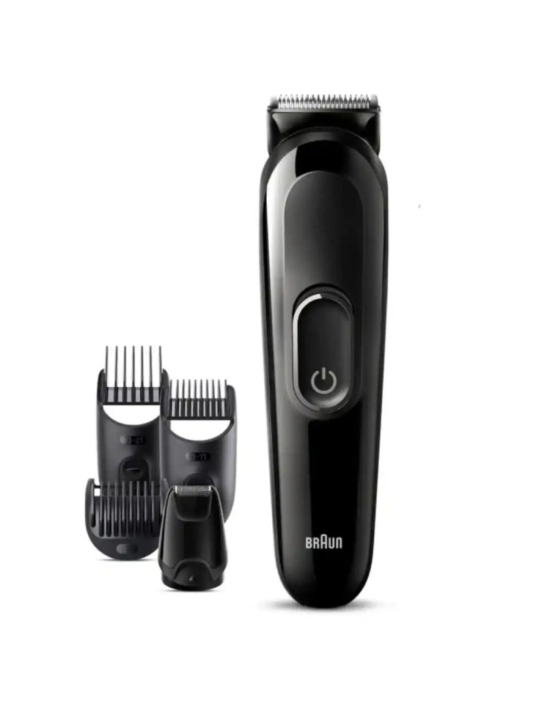 Trimer Braun MGK 3410 BLK/ za bradu i kosu/punjivi/6u1  - 1