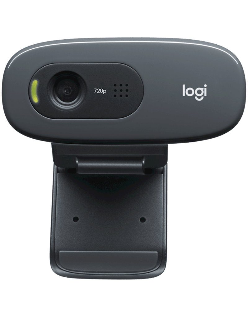 LOGITECH C270 HD Webcam - BLACK - USB - 1 LOGITECH C270 HD Webcam - BLACK - USB - 1