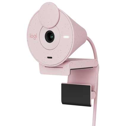 LOGITECH Brio 300 Full HD webcam - ROSE - USB  - 1