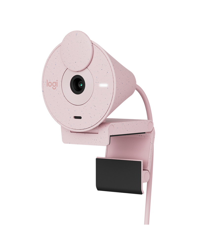 LOGITECH Brio 300 Full HD webcam - ROSE - USB - 1 LOGITECH Brio 300 Full HD webcam - ROSE - USB - 1