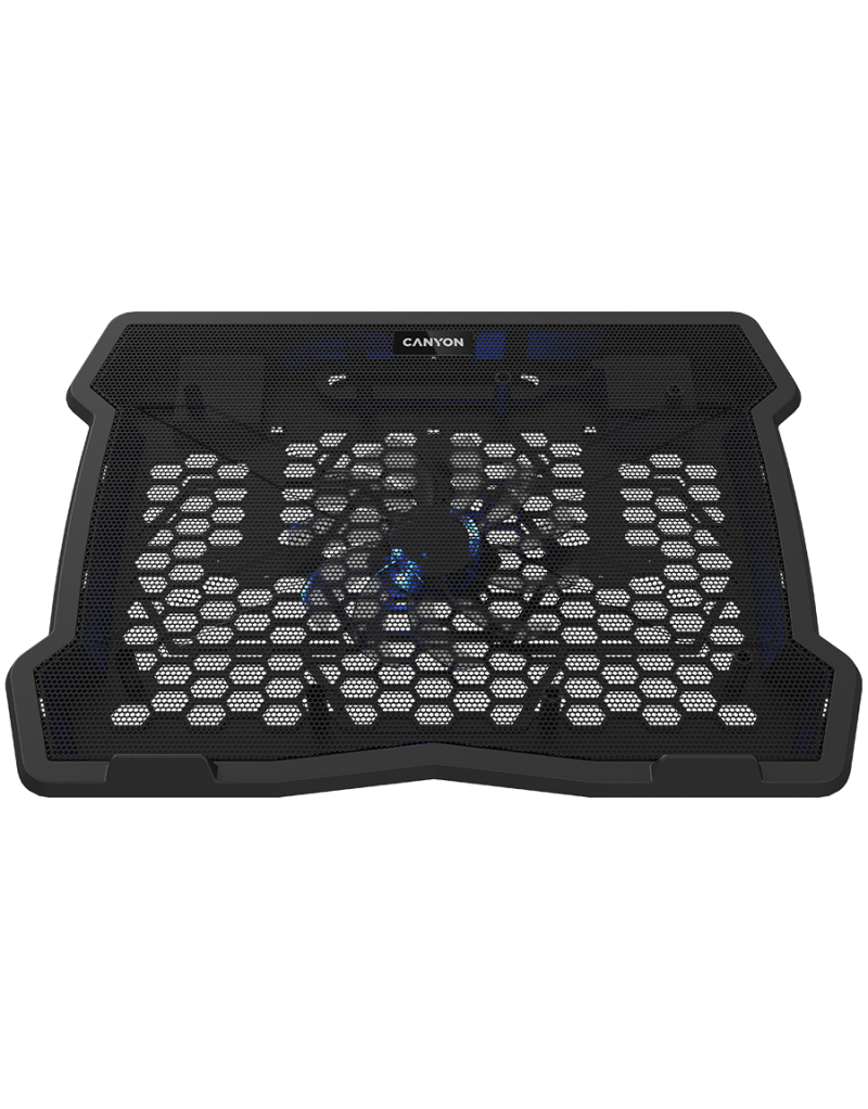 CANYON Cooling stand single fan with 2x2 0 USB hub, support up to 10”-15... - 1 CANYON Cooling stand single fan with 2x2 0 USB hub, support up to 10”-15... - 1