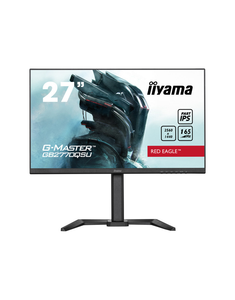 Monitor 27" Iiyama G-master GB2770QSU-B5 IPS 2560x1440/165Hz/0.5ms/HDMi/DP/USB  - 1