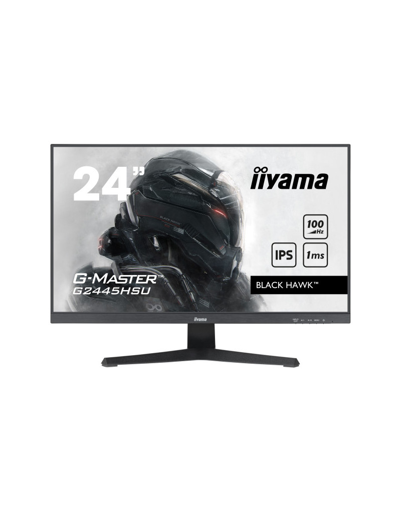 Monitor 23.8" Iiyama G2445HSU-B1 IPS 1920x1080/100Hz/1ms/HDMI/DP/USB/zvučnici  - 1