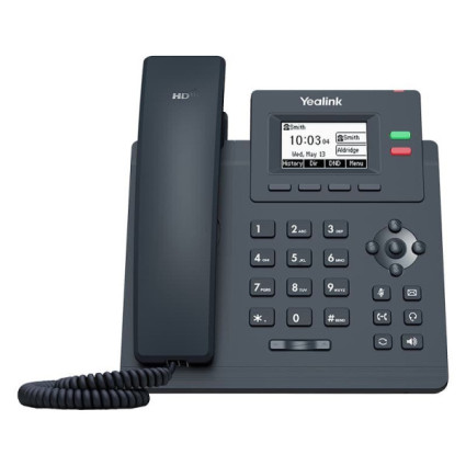 Telefon Yealink SIP-T31P IP + Power Adapter  - 1