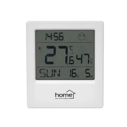 Digitalni sat sa termometrom i merenjem vlažnosti Home HC16  - 1