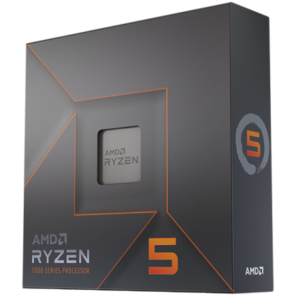  AMD CPU Desktop Ryzen 5 6C/12T 7600X  4 7/5 0GHz Boost,38MB,105W,AM5  box, with...  - 1