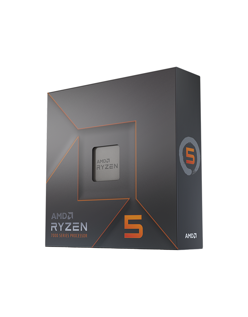  AMD CPU Desktop Ryzen 5 6C/12T 7600X  4 7/5 0GHz Boost,38MB,105W,AM5  box, with...  - 1